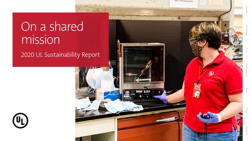Thumbnail UL Solutions Sustainability Report 2020