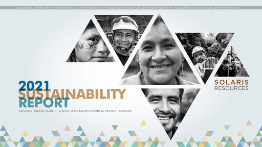 Thumbnail Solaris Resources Sustainability Report 2021