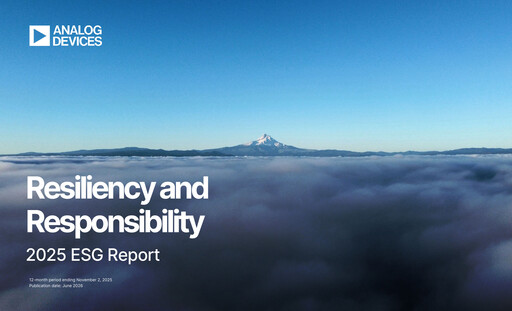 Thumbnail Analog Devices ESG Report 2025