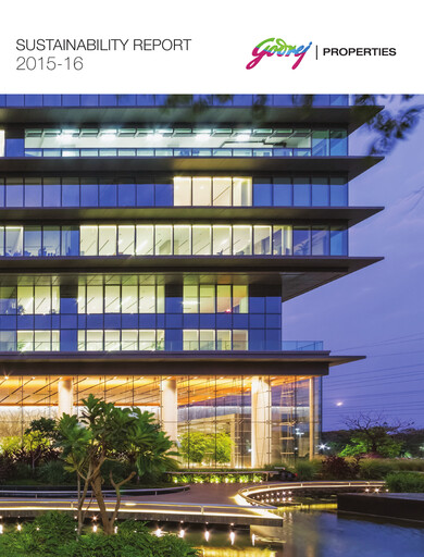 Thumbnail Godrej Properties Sustainability Report 2015-2016