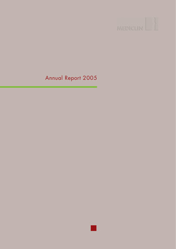 Thumbnail SCHMID Group Annual Report 2005