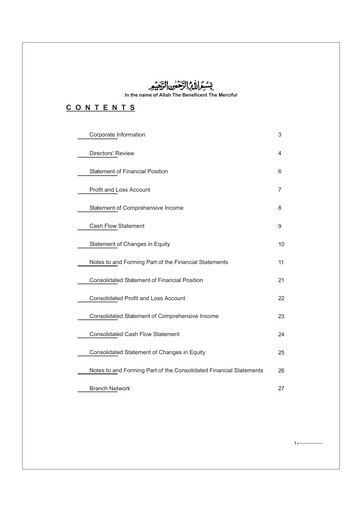Thumbnail Meezan Bank Quarterly Report 2011-q1