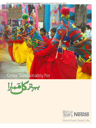 Thumbnail Nestle Pakistan Annual Report 2012