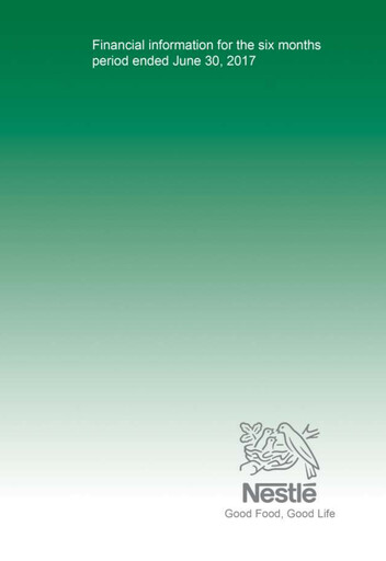 Thumbnail Nestle Pakistan Financial Statement 2017-h1