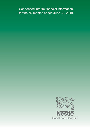Thumbnail Nestle Pakistan Financial Statement 2019-h1