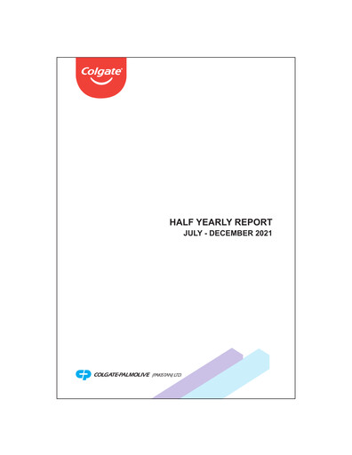Thumbnail Colgate-Palmolive (Pakistan) Half-year Report 2021-h1