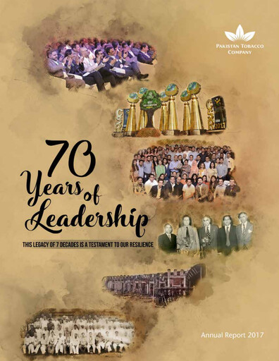 Thumbnail Pakistan Tobacco Company Annual Report 2017