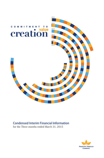 Thumbnail Pakistan Tobacco Company Financial Statement 2015-q1