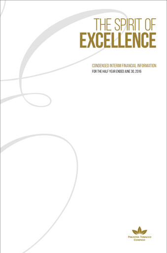 Thumbnail Pakistan Tobacco Company Financial Statement 2016-h1