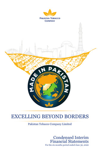 Thumbnail Pakistan Tobacco Company Financial Statement 2020-h1