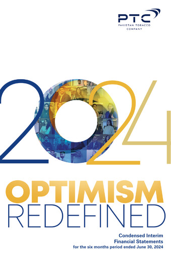 Thumbnail Pakistan Tobacco Company Financial Statement 2024-h1