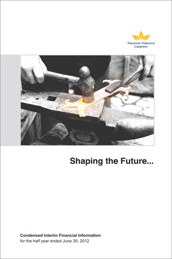 Miniature Pakistan Tobacco Company Rapport semestriel 2012-h1