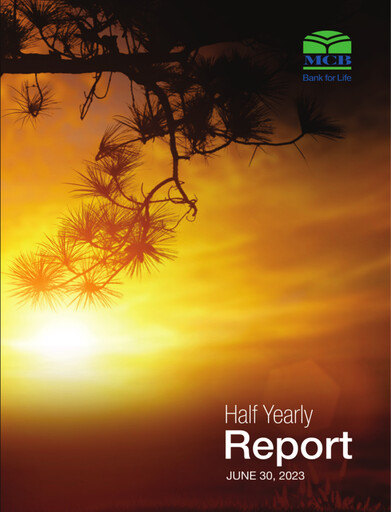Thumbnail MCB Bank Pakistan Half-year Report 2023-h1