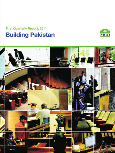 Thumbnail MCB Bank Pakistan Quarterly Report 2011-q1