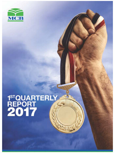 Thumbnail MCB Bank Pakistan Quarterly Report 2017-q1