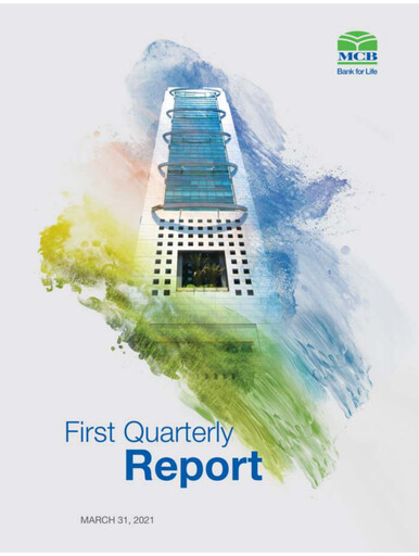 Thumbnail MCB Bank Pakistan Quarterly Report 2021-q1