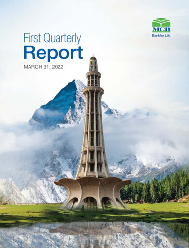 Thumbnail MCB Bank Pakistan Quarterly Report 2022-q1
