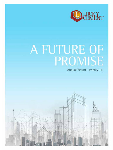 Thumbnail Lucky Cement Annual Report 2016