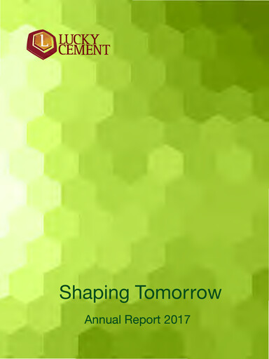Thumbnail Lucky Cement Annual Report 2017