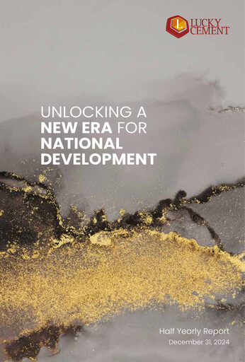 Thumbnail Lucky Cement Annual Report 2024-h1