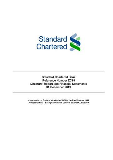 Thumbnail Standard Chartered Bank (Pakistan) Financial Statement 2019