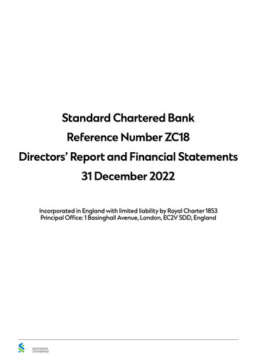 Thumbnail Standard Chartered Bank (Pakistan) Financial Statement 2022