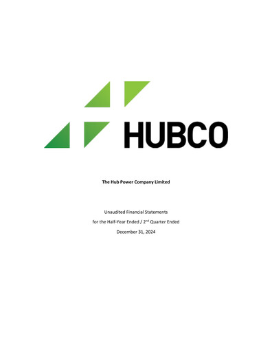 Thumbnail The Hub Power Company Financial Statement 2025-h1