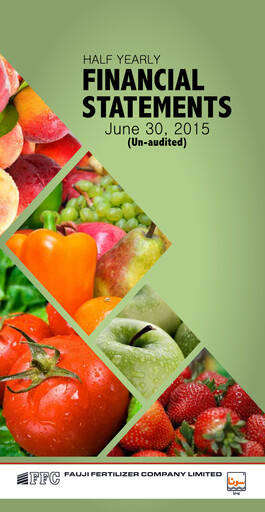 Thumbnail Fauji Fertilizer Company Financial Statement 2015-h1