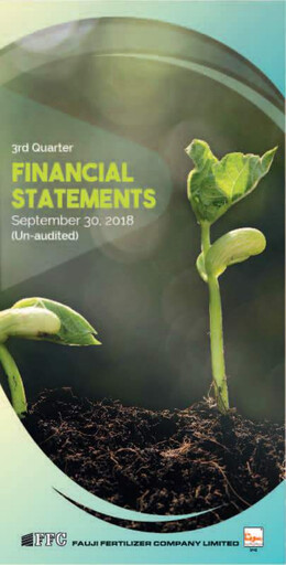 Thumbnail Fauji Fertilizer Company Quarterly Report 2018-q3