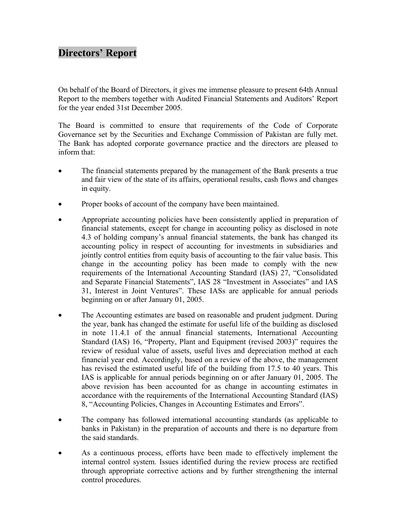 Thumbnail Habib Bank Annual Report 2005