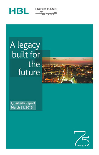 Thumbnail Habib Bank Quarterly Report 2016-q1