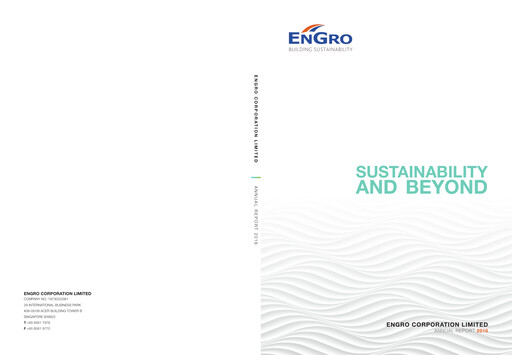 Thumbnail Engro Corporation Annual Report 2016