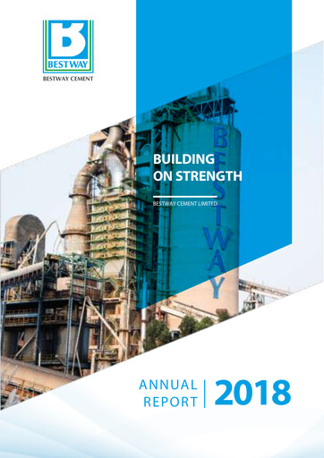 Thumbnail Bestway Cement Annual Report 2018