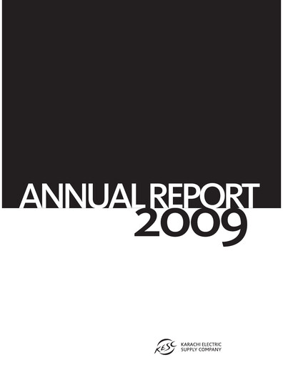 Thumbnail K-Electric Annual Report 2009