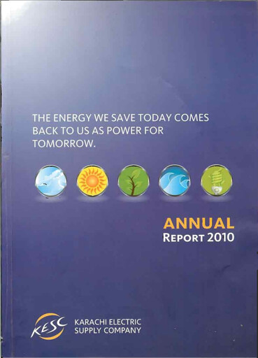 Thumbnail K-Electric Annual Report 2010