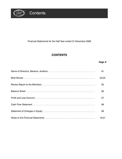 Thumbnail K-Electric Half-year Report 2009-h1