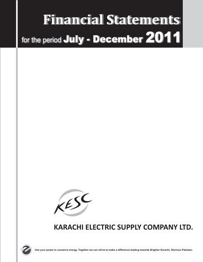 Thumbnail K-Electric Half-year Report 2012-h1