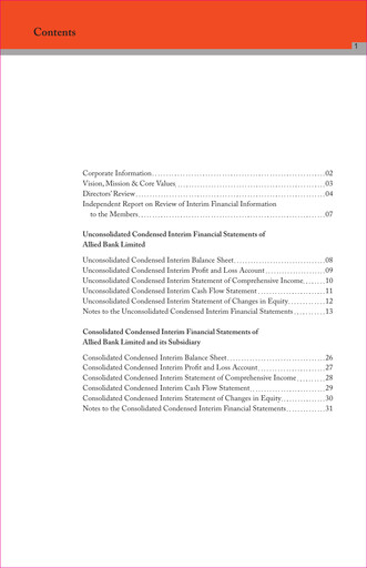 Thumbnail Allied Bank (Pakistan) Half-year Report 2009-h1