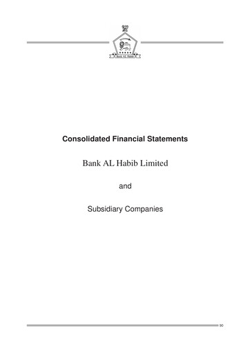 Thumbnail Bank AL Habib Annual Report 2008