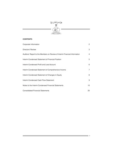Thumbnail Bank AL Habib Financial Statement 2013-h1