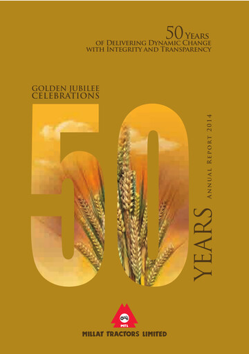 Thumbnail Millat Tractors Annual Report 2014
