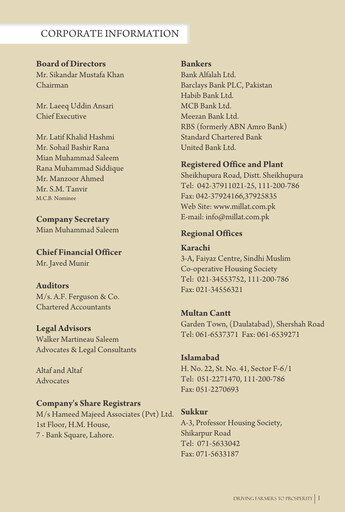 Thumbnail Millat Tractors Half-year Report 2010-h1