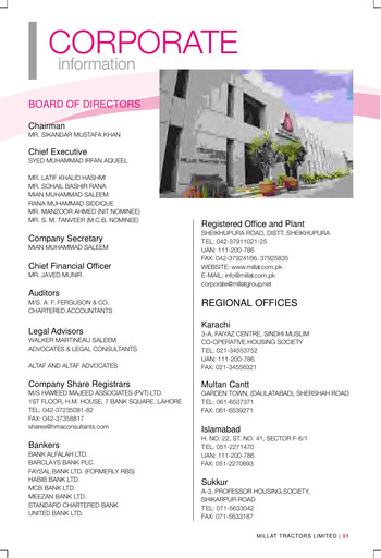 Thumbnail Millat Tractors Half-year Report 2012-h1