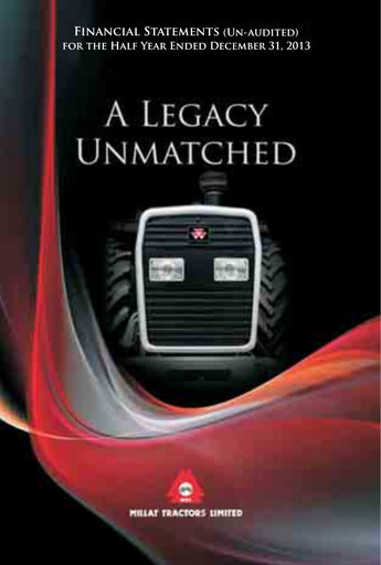 Thumbnail Millat Tractors Half-year Report 2014-h1