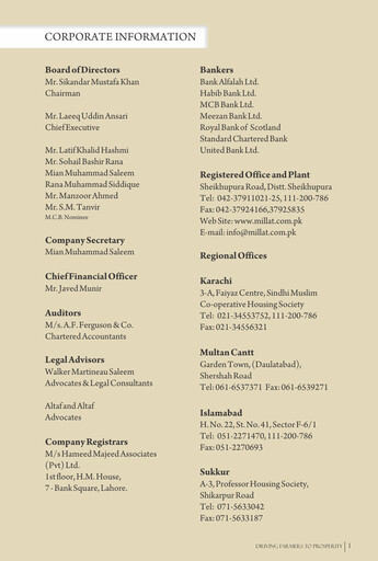 Thumbnail Millat Tractors Quarterly Report 2010-q1