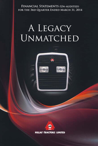 Thumbnail Millat Tractors Quarterly Report 2014-q3