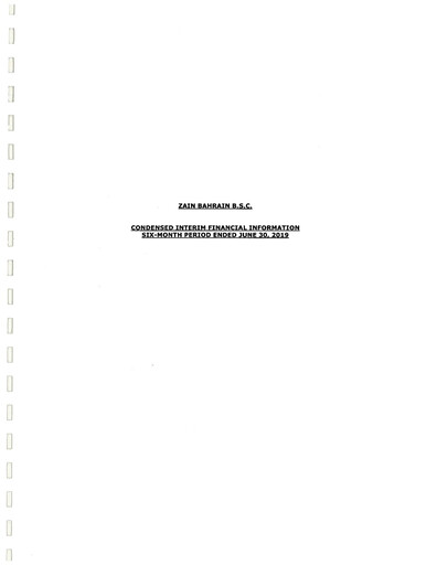 Thumbnail Zain Bahrain Financial Statement 2019-h1
