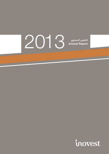 Thumbnail INOVEST Annual Report 2013