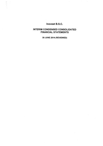 Thumbnail INOVEST Financial Statement 2014-h1