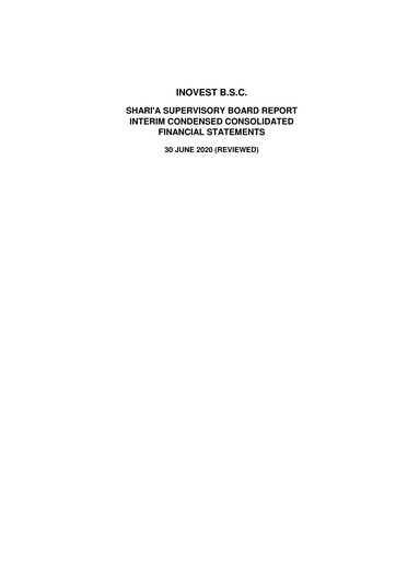 Thumbnail INOVEST Financial Statement 2020-h1